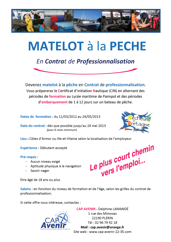 Offre d emploi officier de la marine marchande